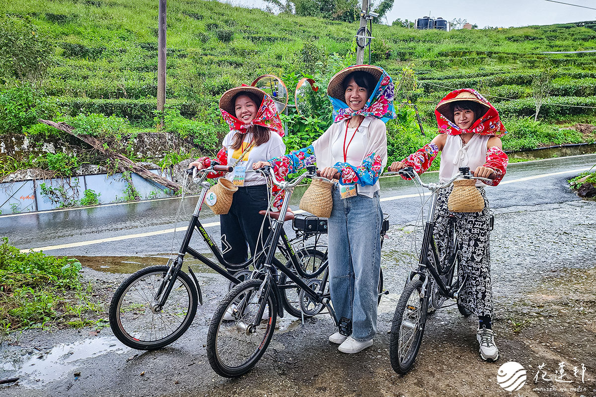 花蓮玉里赤科山-天心茶園-電輔車