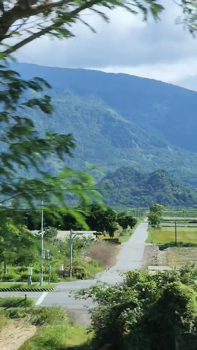 每次坐火車，望向花東縱谷的美景，心情就會靜下來😌
#用內容創作支持花蓮